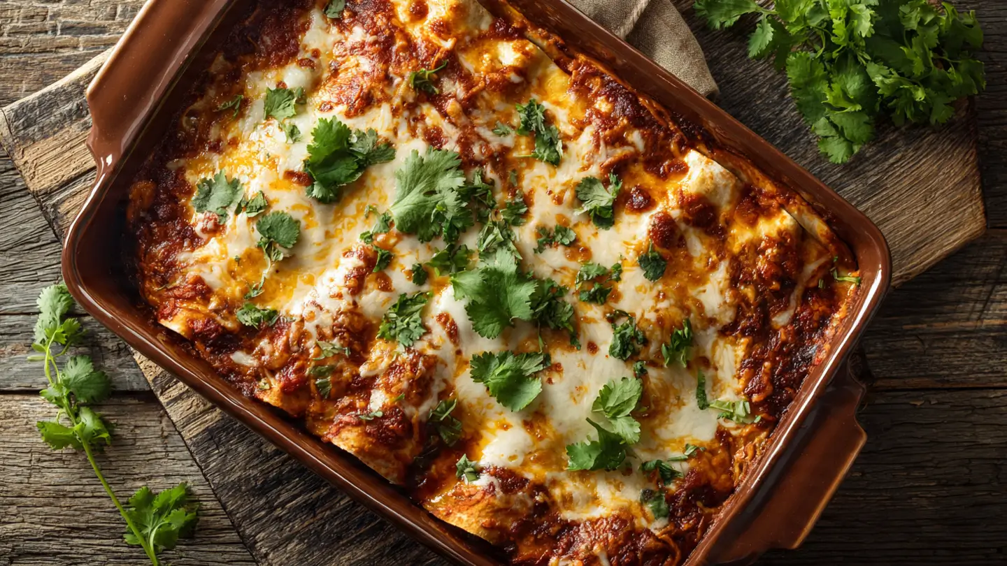 Mexican dishes for potluck chicken enchilada bake