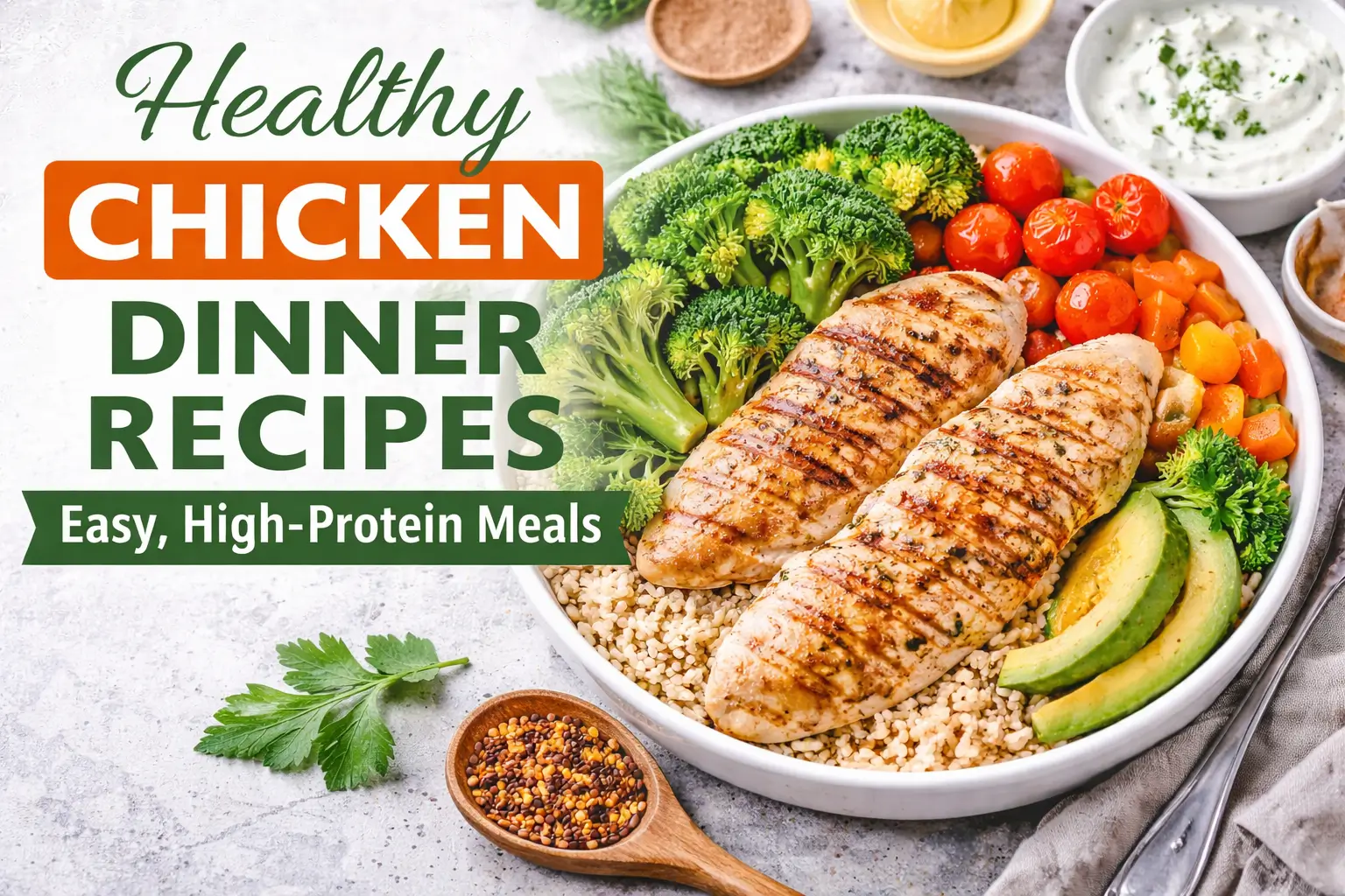 Healthy Chicken Dinner Recipes